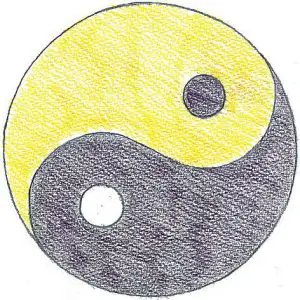 Representación del Yin y el Yang